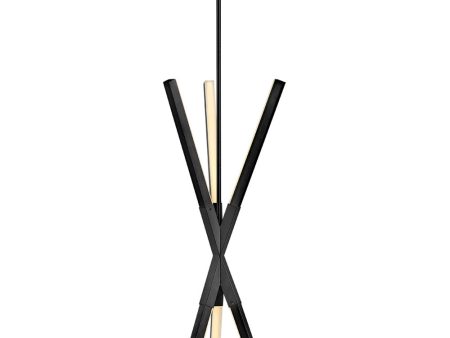 Rae LED-Light Extra Large Pendant in Black* Online Sale