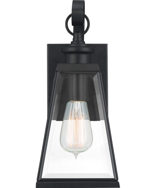 Paxton Small 1-light Outdoor Wall Light Matte Black Online Hot Sale