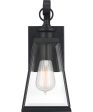 Paxton Small 1-light Outdoor Wall Light Matte Black Online Hot Sale