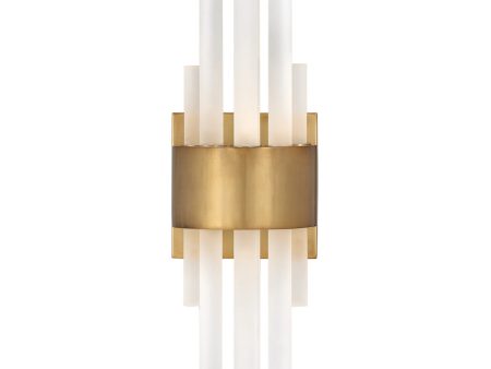 Trinity 12-Light LED Sconce in Heritage Brass Online