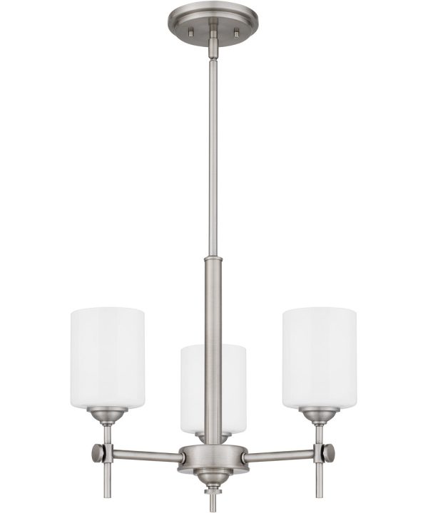 Aria 3-light Pendant Antique Polished Nickel on Sale