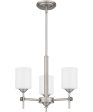 Aria 3-light Pendant Antique Polished Nickel on Sale