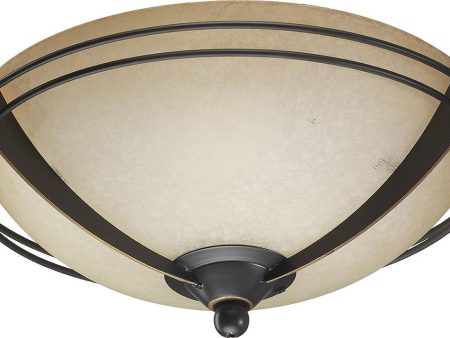 14 w 2-Light Ceiling Fan Light Kit Old World Sale