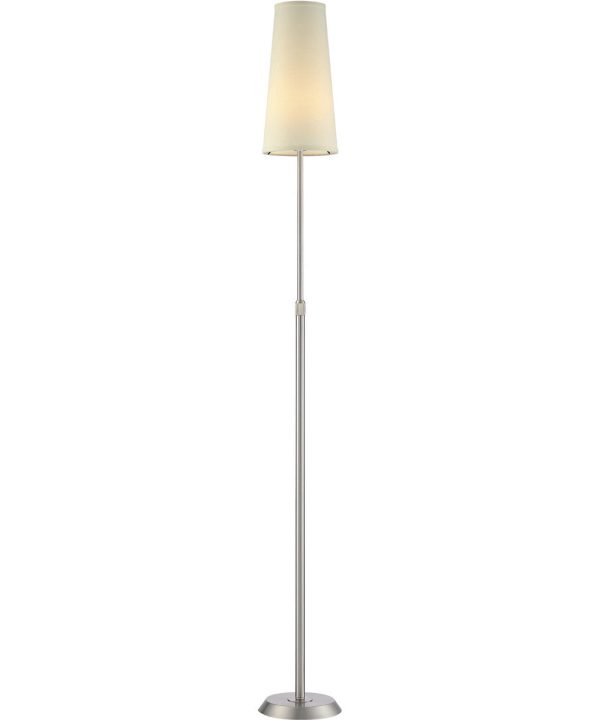 Attendorn 1-Light  Floor Lamp Satin Nickel Hot on Sale