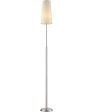 Attendorn 1-Light  Floor Lamp Satin Nickel Hot on Sale