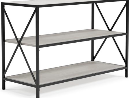 Bayflynn Bookcase White Black Online now