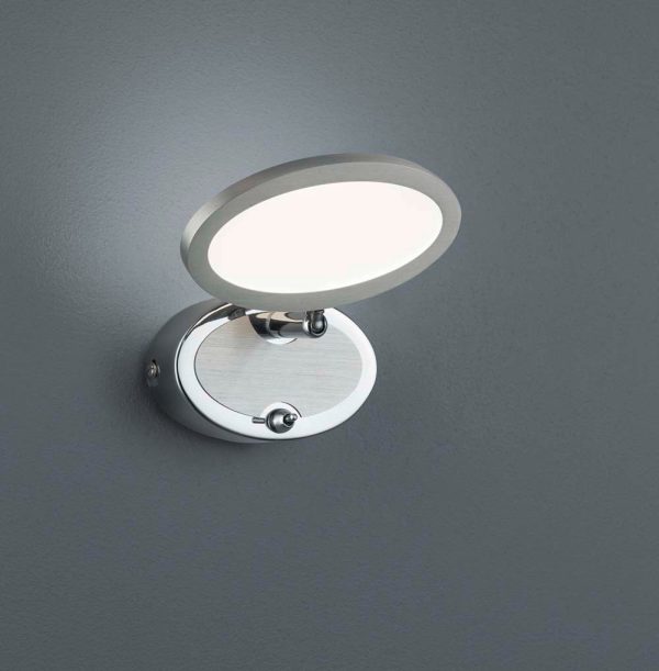 5 W Duellant LED Wall Light Chrome Online now