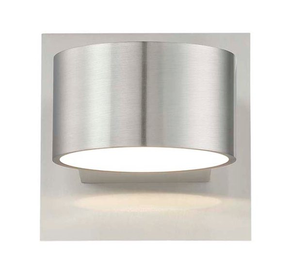 6 W Lacapo LED Wall Sconce Nickel-Matte on Sale