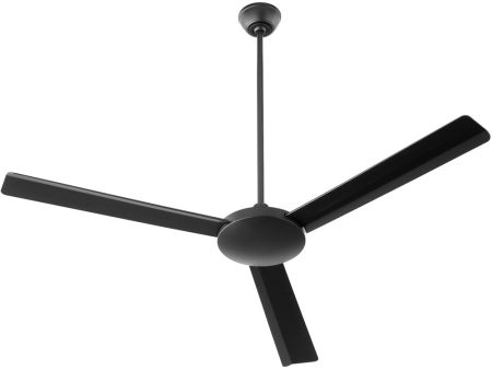 60  w Aerovon Ceiling Fan Matte Black Discount