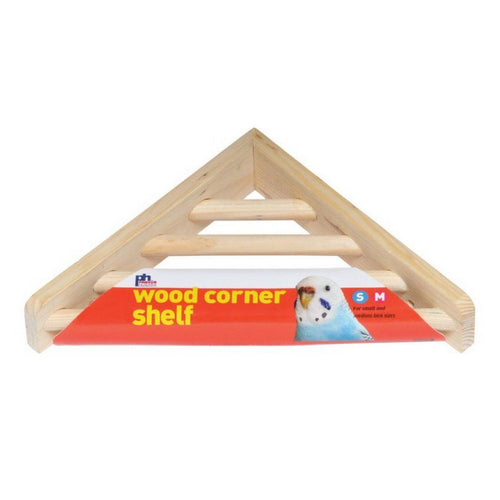 Wood Corner Shelf 1 Pack - (7 L x 7 W x 1.5 H) by Prevue Online Hot Sale