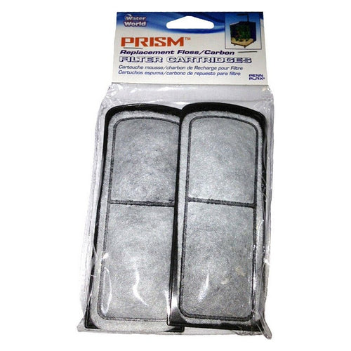 Water World Prism Replacement Filter Cartridges 2 count by Penn Plax Online Sale