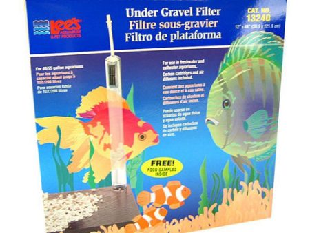 Original Undergravel Filter 48  Long x 12  Wide (40-55 Gallons) by Lee s Online