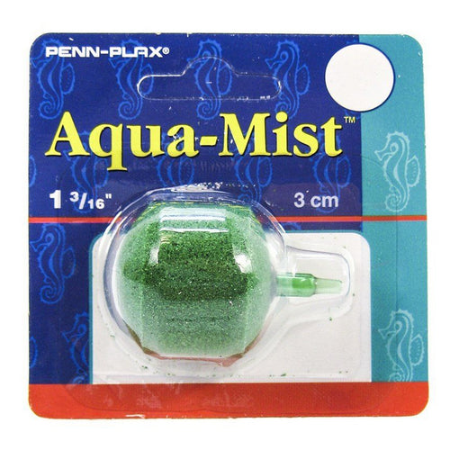 Aqua-Mist Airstone Sphere 1-3 16  (1 Pack) by Penn Plax Online Hot Sale