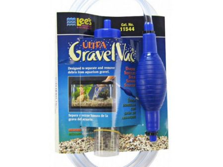 Ultra Gravel Vac with Squeeze Bulb Medium - 10  Long without Flow Control Valve by Lee s For Discount