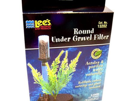 Fishbowl Undergravel Filter 5.25  Diameter (2 Gallons) by Lee s Online Hot Sale