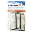 20 Power Filter Replacement Carbon Filter Cartridges 3 count by Cascade For Sale