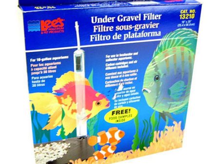 Original Undergravel Filter 20  Long x 10  Wide (10 Gallons) by Lee s Hot on Sale