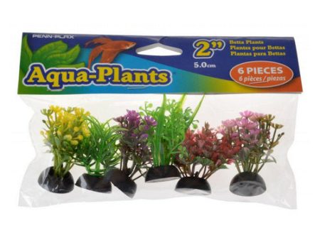 Aqua-Plants Betta Plants - Small 6 Count by Penn Plax Online Hot Sale